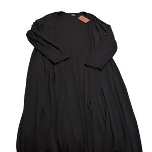 Dwelling Apparel Black Long Cardigan